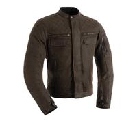 Oxford Men's Hardy 2.0 Dry2Dry Wax Motorcycle Jacket, Khaki, S