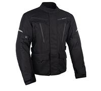Oxford Men's Metro 2.0 Motorcycle Jacket, Stealth Black, L