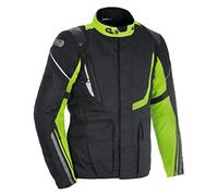 Oxford Motorbike Motorcycle Waterproof Montreal 4.0 Textile Jacket Black / Fluo