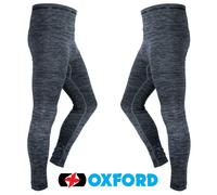 Oxford Men's Motorcycle Advanced Base Layer Pants/Bottoms (Charcoal Marl)