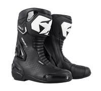 Oxford Men's Nexus 1.0 Air Motorcycle Boots, Black/White, UK 10 (EU 44)