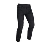 Oxford Men's OA AAA Slim Jeans Motorcycle, Black, Long