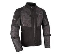 Oxford Men's Toronto 1.0 Dry2Dry Motorcycle Jacket, Black/Camo, L
