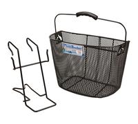 Oxford Mesh Front Bicycle Basket