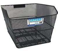 Oxford Mesh Rear Pannier Rack Basket With Fittings Black