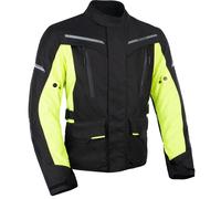 Oxford Metro 2.0 Textile Motorcycle Jacket - Black / Fluo