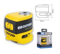 Oxford Rider Equipment Disc Lock Scoot XA5 5.5 mm Alarm Golden