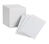 Oxford Mini Index Cards, 3" x 2.5", Ruled, White, 200 Per Pack (10009EE)