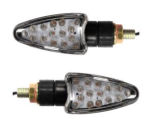 Oxford Mini LED Indicators Long Stem Arrow Motorcycle Motorbike Turning Lights