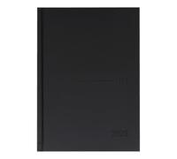 Oxford Minimal 2026 Week to View Diary A5, Extra Tough Stitched Cover, Spanish, Black