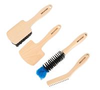 Oxford Mint 4 Wooden Handled Cleaning Brushes