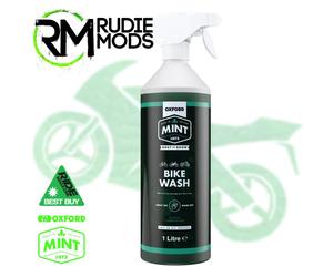 Oxford Mint Bike Wash reusable 1 ltr Bottle foaming trigger High performance