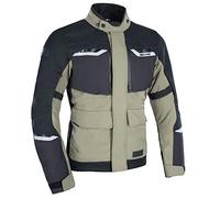 Oxford Mondial 2.0 Men's Dry2Dry™ Laminate Motorcycle Jacket, Black/Olive, 2XL