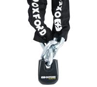 Oxford Monster Premium Motorcycle Chain & Padlock Security 1.2M x 14 mm