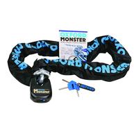 Oxford Monster Premium Motorcycle Chain & Padlock Security 2M x 14mm