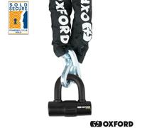 Oxford Monster Chain & Lock Motorcycle Motorbike Security Padlock 1.2M x 12 mm