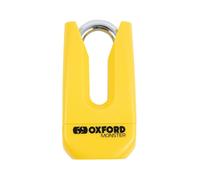 Oxford Monster Motorcycle Lock 11mm Disc Lock Yellow Sold Secure Gold Motorbike