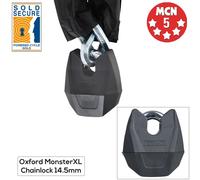 Oxford Monster XL Premium Motorcycle Chain & Padlock Security 1.5M x 14.5mm