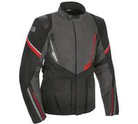 Oxford Montreal 4.0 Motorcycle Motorbike Waterproof Textile Jacket-Black/GreyRed