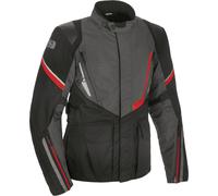 Oxford Montreal 4.0, textile jacket waterproof 5XL Black/Dark Grey/Red