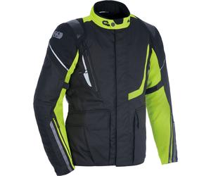 Oxford Montreal 4.0, textile jacket waterproof XL Black/Neon-Yellow