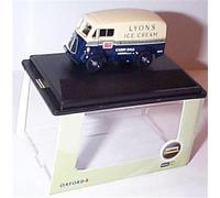 Oxford Morris J Van Lyons Ice Cream Vehicle 1:76 scale Diecast Model