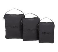 Oxford Packing Cubes Atlas - 3-Pack Luggage Organisers Storage Liners, Black