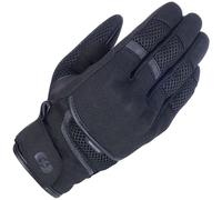 Oxford Motorbike Motorcycle Brisbane Air Short Textile Gloves - Stealth Black
