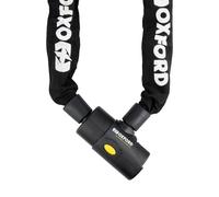 Oxford Motorcycle Alarm Chain10 & Lock Scooter Security 90 db 10 mm x 1.2 M
