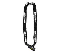 Oxford 1 1.2m Alarm 10 10mm Square Link General Purpose Chain Lock Motorcycle/Bicycle Security, Black
