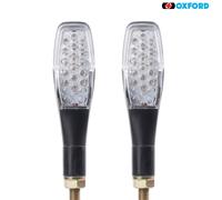 Oxford Apollo LED Motorcycle Indicators Motorbike LEDicators With Resistors New
