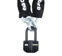 §Oxford BIG Boss Lock Package with Alarmed Brake Disc Lock + 12 mm Chain§