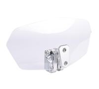 Oxford Windshield Clip-on Motorcycle Wind Deflector, Clear, 260 x 125mm