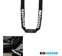 Oxford Motorcycle Combi Chain8 Cycle Security Chain & Lock Combination 8mm x 0.9