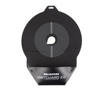 Dirt Guard 2.0 OX343 | Protects Motorcycle Disc Brakes and Wheels when Cleaning Motorbike/Bicycle Chain, Black