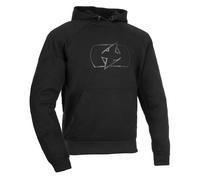 Oxford Armourlite AA Motorcycle Hoodie Black for Men CE Level 2 for Motorbike