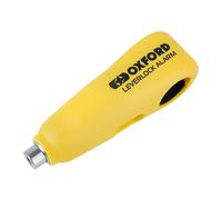 Oxford Motorcycle LeverLock Alarm Motorbike Handlebar Brake Clutch Lock Yellow
