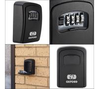 Oxford LK103 Motorcycle Key Safe x2 4-Digit Combination Secure For Small Objects