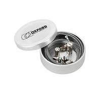 Oxford Motorcycle Scooter Cable Repair Kit OX774, Silver