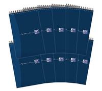 Oxford My Notes 125 X 200 mm My Notes Reporters Card Cover Wirebound Notebook Ruled And Perforated 160 Page, 10 Notebooks