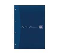 Oxford My Notes Ruled Margin Four-Hole Refill Pad 160 Pages A4 (Pack of 5) 84640