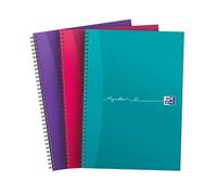 Oxford My Notes Wirebound Notebook 200 Pages A4 (Pack of 3) 400159501