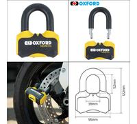 OXFORD LK471 Motorcycle wheel clamp lock