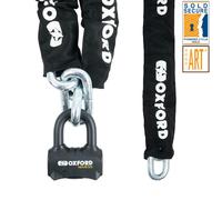 Oxford Nemesis 16mm Ultra Strong Chain & Lock Sold Secure Bike Motorcycle Chains