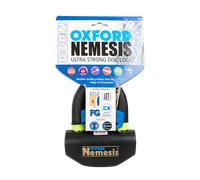 Oxford Nemesis 16mm Disc Lock Motorbike Motorcycle Security - Yellow