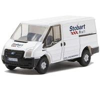 Oxford NFT012 Diecast Low N Gauge Scale Ford Transit Van Mk5 Stobart Rail