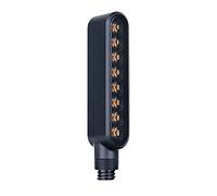 Oxford Nightfighter Sequential Motorcycle Indicators, LED, Smoked Lens