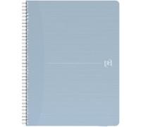 OXFORD Notebook 400166095 A4 Ruled Twin Wire Card Blue 90 Pages 90 Sheets