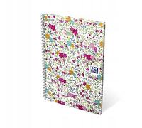 Oxford notebook notebook A5 60k line margin Floral