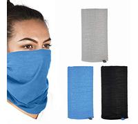 Oxford NW114 Comfy Coordinating Plains Head and Neck Wear Bike Scarf - Blue/Black/Grey